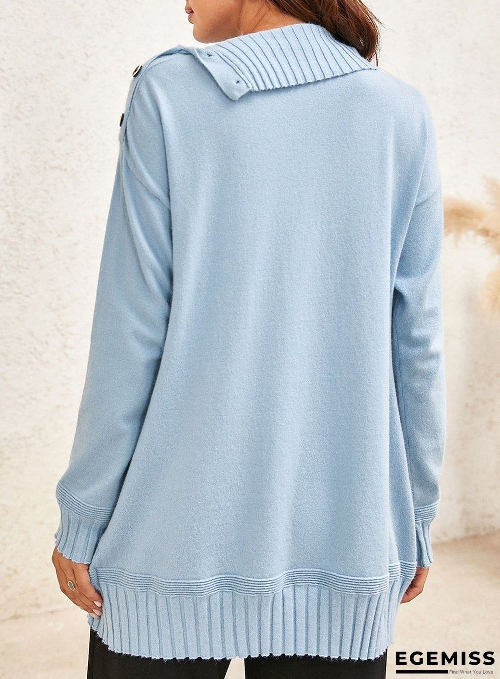 Fashionable And Casual Women's Woollen Tops | EGEMISS