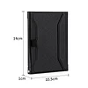 Multi-function Passport Holder, Large Capacity Anti-theft RFID Passport Holder, Card Holder, Travel Document Holder