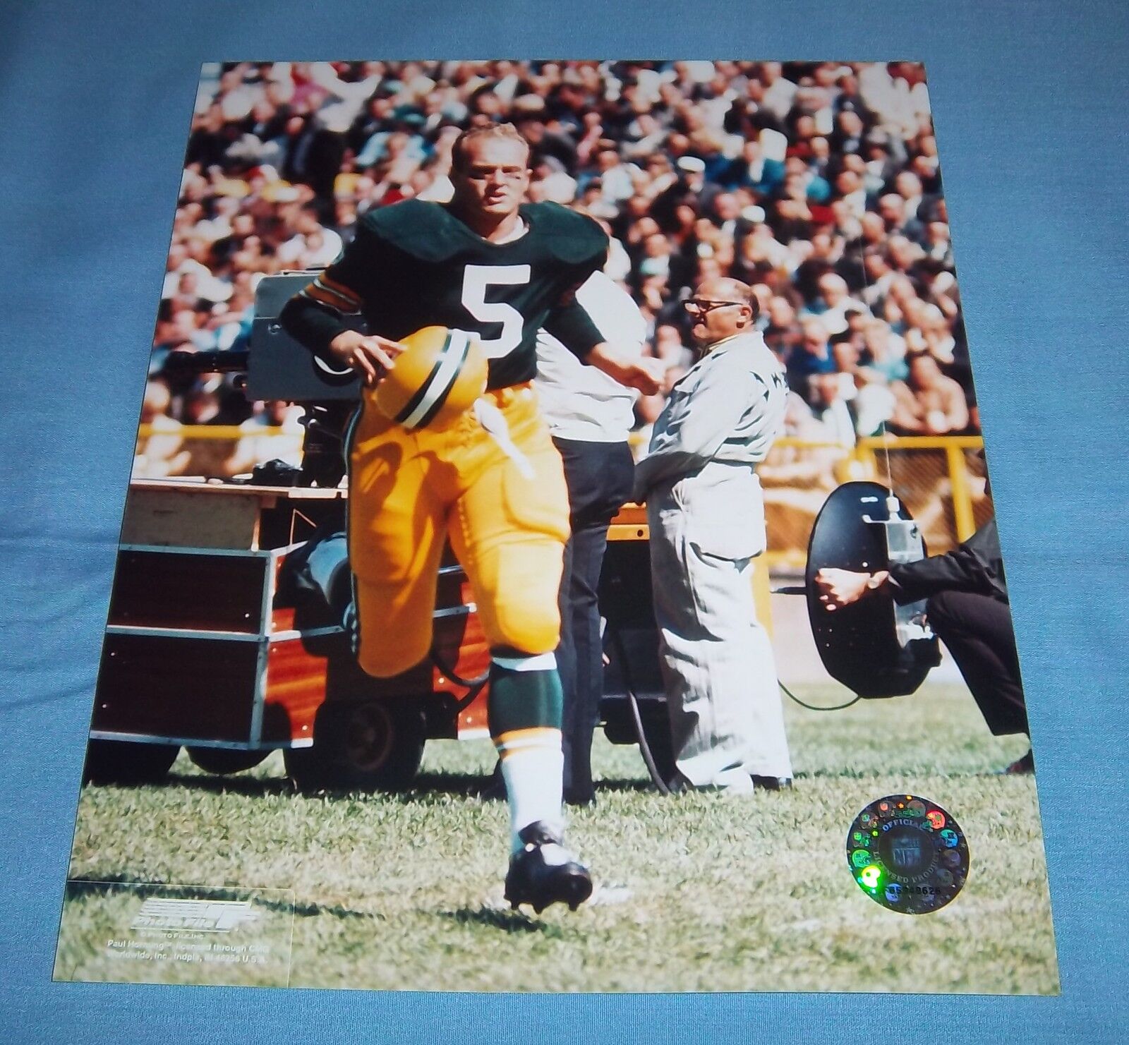 Green Bay Packers Paul Hornung Unsigned 8x10 Photo Poster painting HOF Notre Dame Heisman