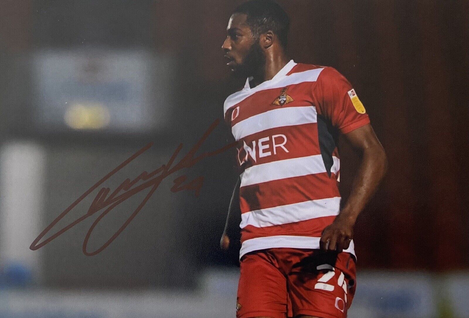 Cameron John Genuine Hand Signed Doncaster Rovers 6X4 Photo Poster painting