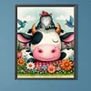 Diamond Painting-DIY Full Round Drill Cow (40*50CM)