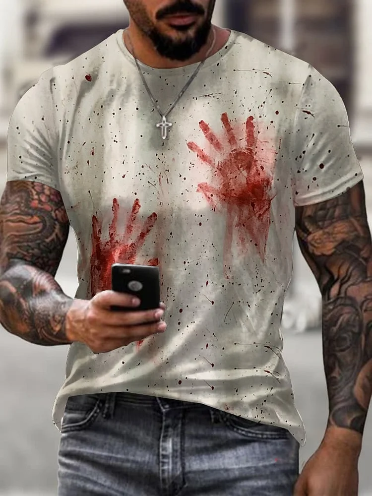 Men's Halloween Casual T-Shirts