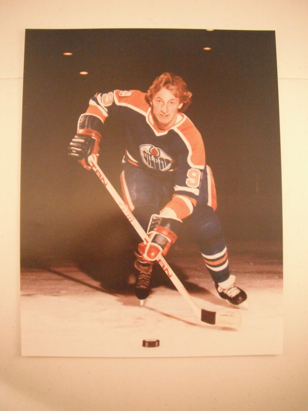 Wayne Gretzky Hockey Color 11x14 Promo Photo Poster painting