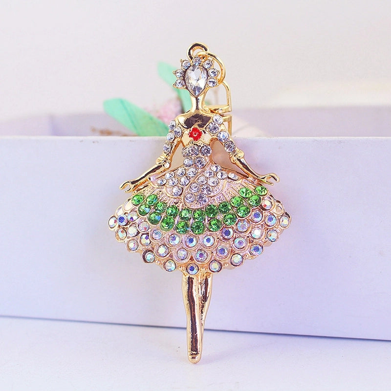 Cute Sweet Angel Alloy Unisex Bag Pendant Keychain
