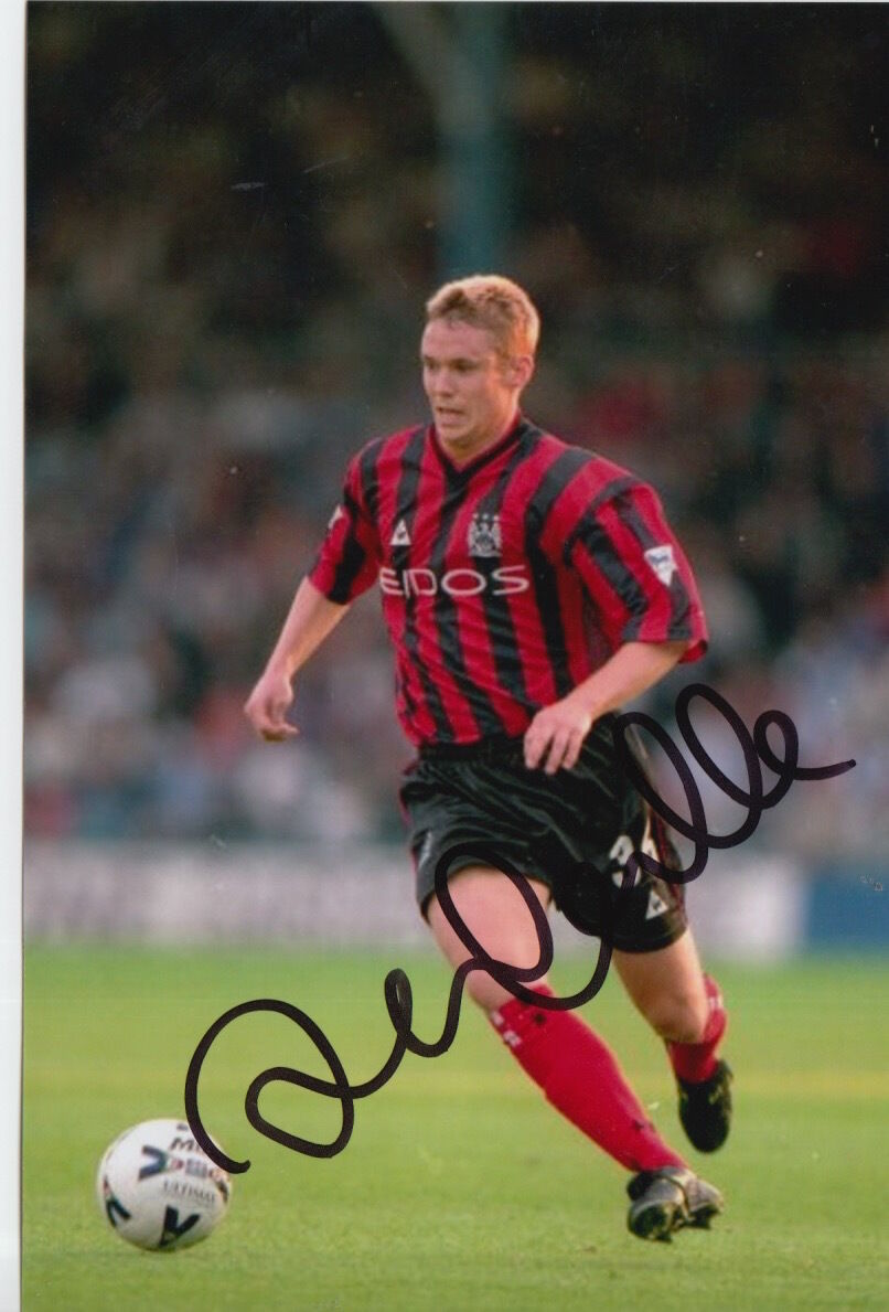 MANCHESTER CITY HAND SIGNED DANNY GRANVILLE 6X4 Photo Poster painting 1.