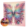 Framed Diamond Painting - Special Shaped - Butterfly (25x25cm)