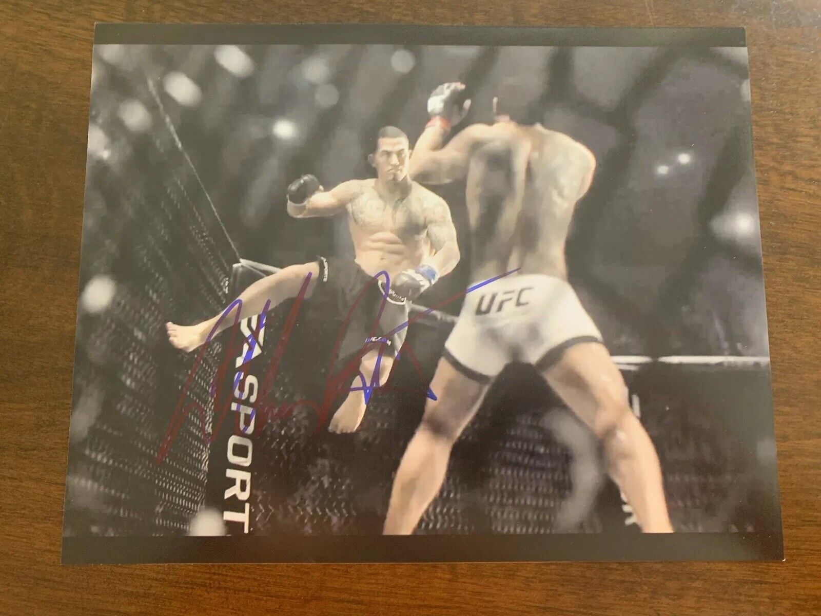 Anthony Pettis UFC Signed 8x10 Autographed Photo Poster painting Showtime