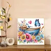 DIY Partial Special Shaped Drill Diamond Painting-Flower