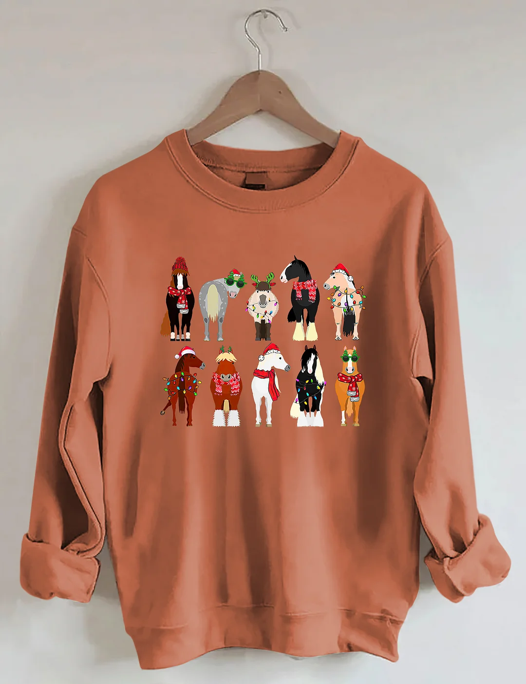 Horse Lover Christmas Sweatshirt