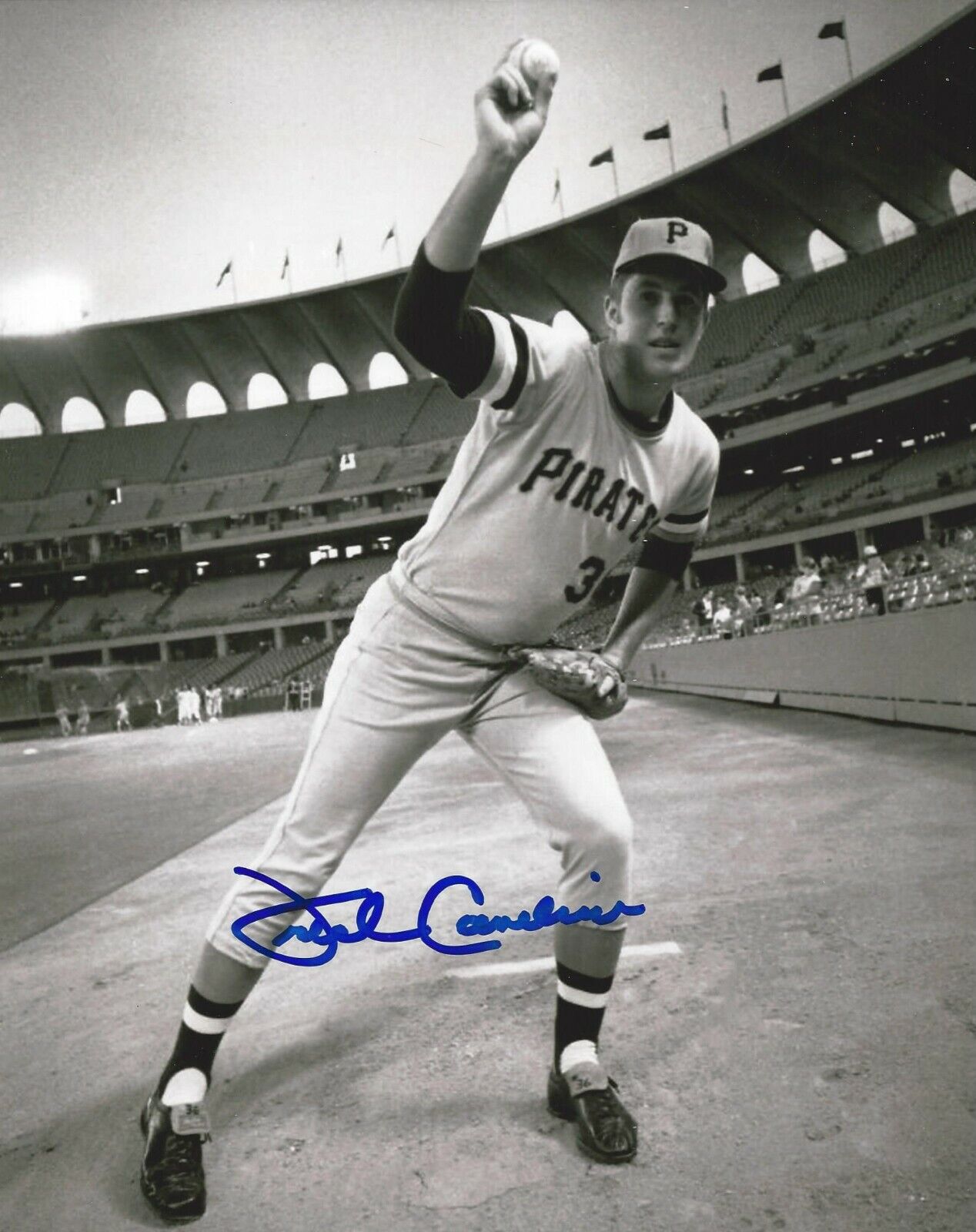 Fred Cambria Pittsburgh Pirates Autographed 8x10#1