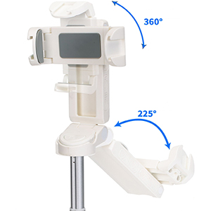 Rotating Phone Holder for 360° Horizontal Shooting