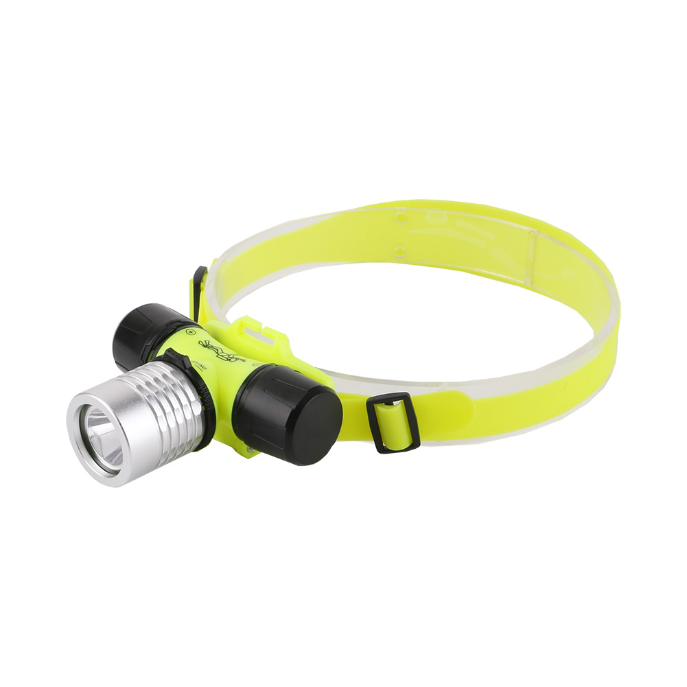 

3 Mode LED Rechargeable Diving Headlamp Underwater Waterproof Torch Light, 501 Original