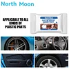 Disposable Car Interior Cleaning Wet Wipe Dashboard Console Carpet Towels