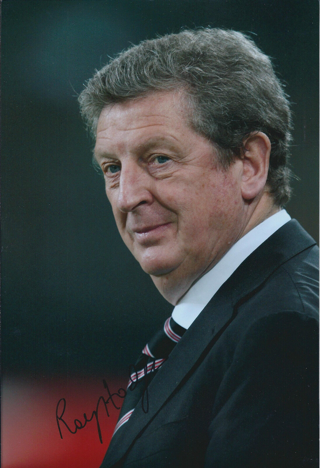 Roy HODGSON SIGNED Autograph 12x8 Photo Poster painting AFTAL COA England Manager World Cup 2014