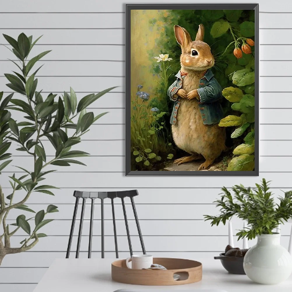 Diamond Painting - Full Square Drill - Rabbit(Canvas|30*40cm)