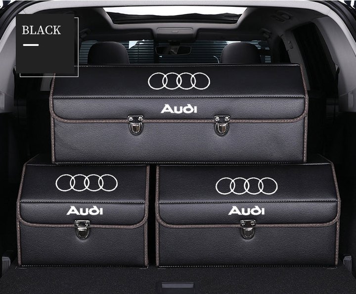 Car Leather Storage Box With Exclusive Logo