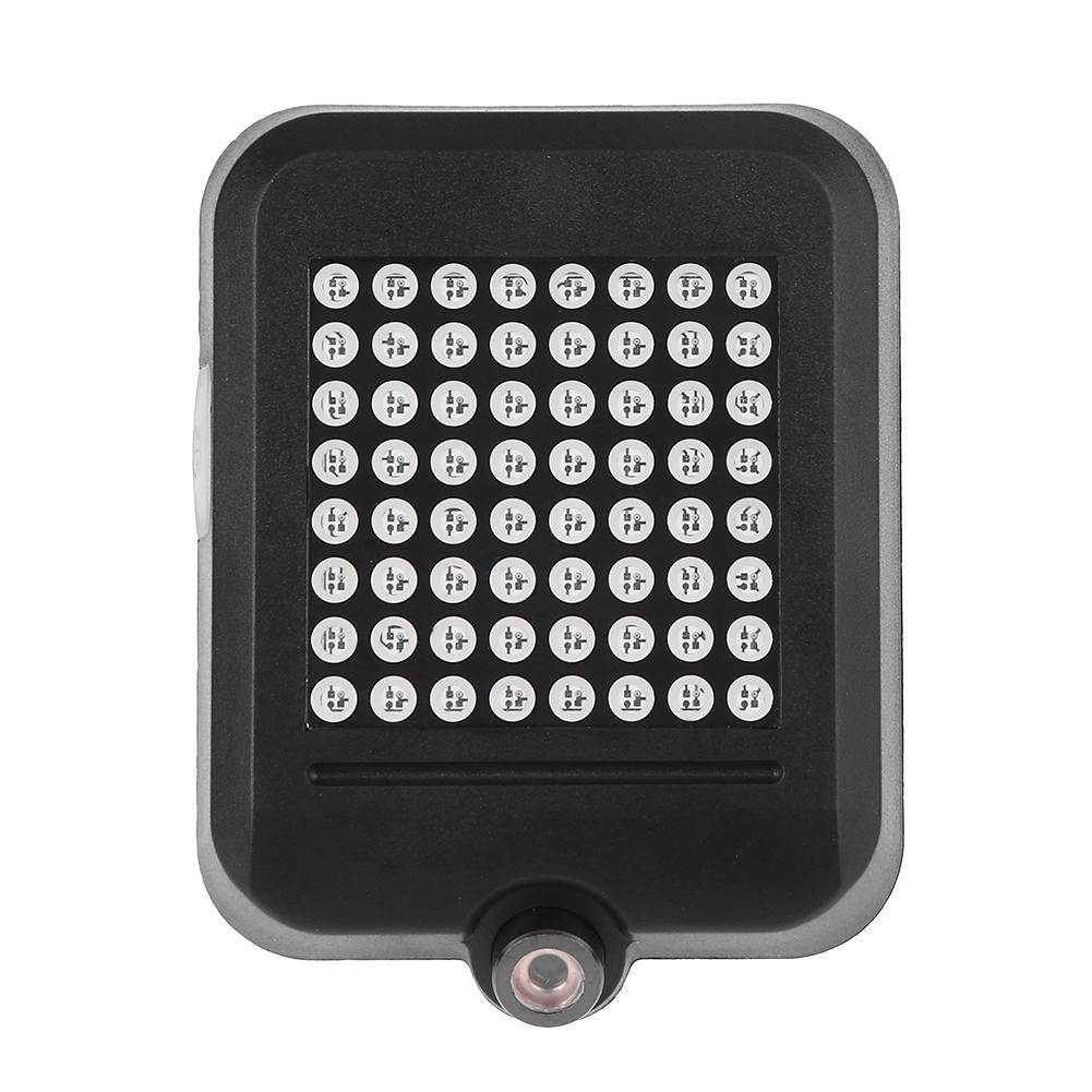 

64LED Bicycle Automatic Direction Indicator Taillight Safety Warning Light, 501 Original
