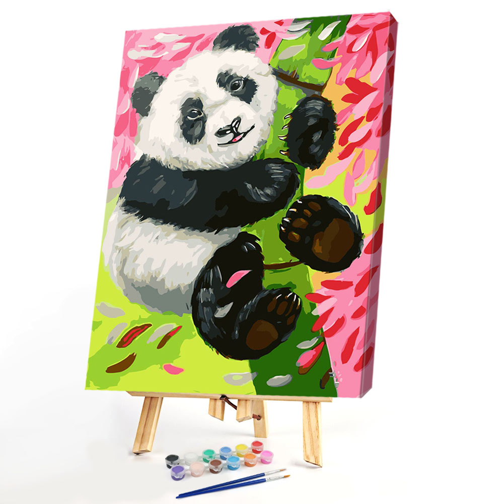 

40*50CM Paint By Numbers-Panda, 501 Original