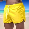 Gioiacombo&trade; Pantaloncini da spiaggia con lettere in tinta unita moda uomo nuovi
