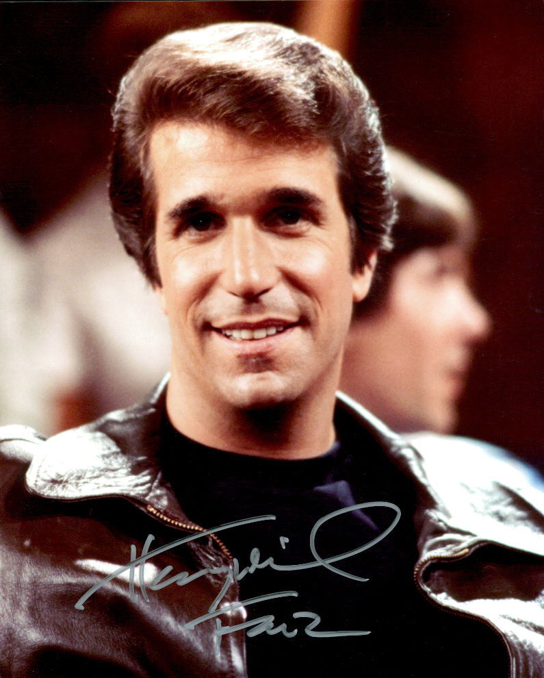 Henry Winkler (Happy Days) signed authentic 8x10 Photo Poster painting COA