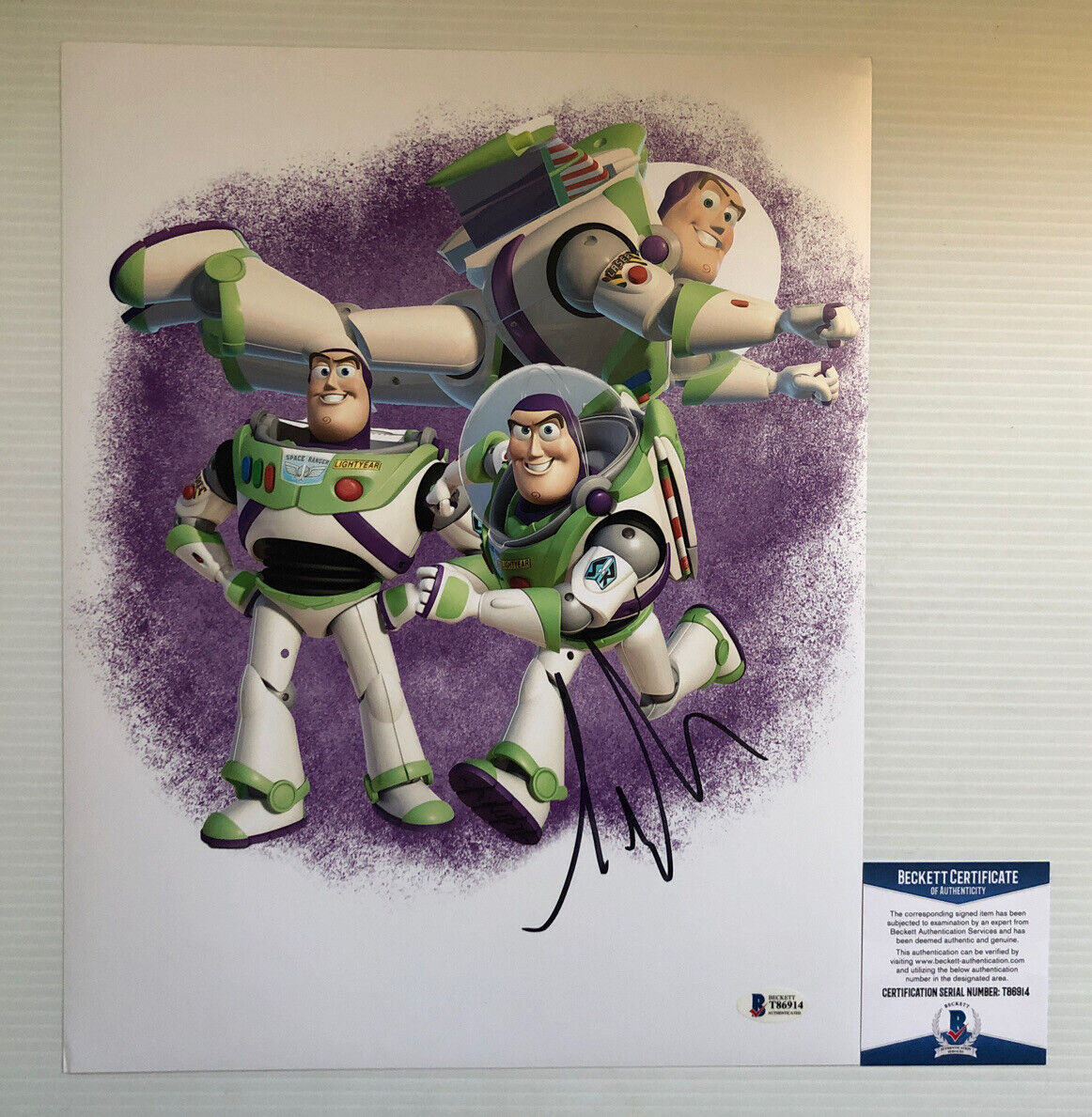 Tim Allen Signed Autographed 11x14 Photo Poster painting Toy Story Pixar Buzz Beckett COA 4