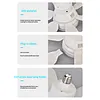 40w/200-2000lm Small Ceiling Fan with Lights with Remote Control Breeze Fan Light Three Color Temperature Options for Living Room Study & Household Use