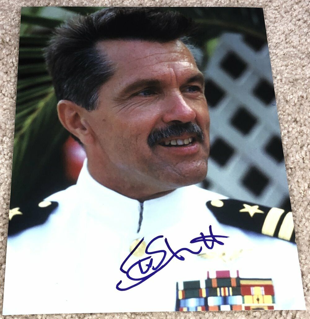 TOM SKERRITT SIGNED AUTOGRAPH TOP GUN ALIEN 8x10 Photo Poster painting D w/EXACT PROOF