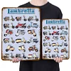 Lambretta Motorcycle - Vintage Metal Signs - 20*30cm/30*40cm - Warning