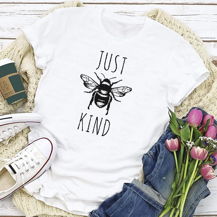 Just Bee Kind T-shirt Tee-02923-Annaletters