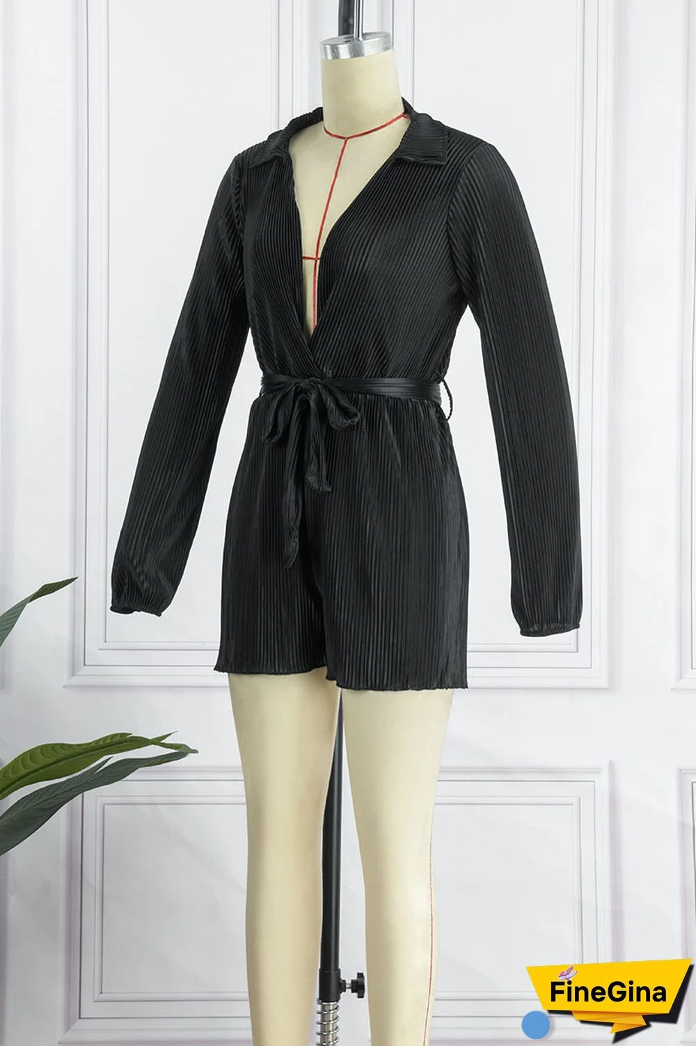 Purple Sexy Solid Bandage Patchwork Fold V Neck Straight Jumpsuits