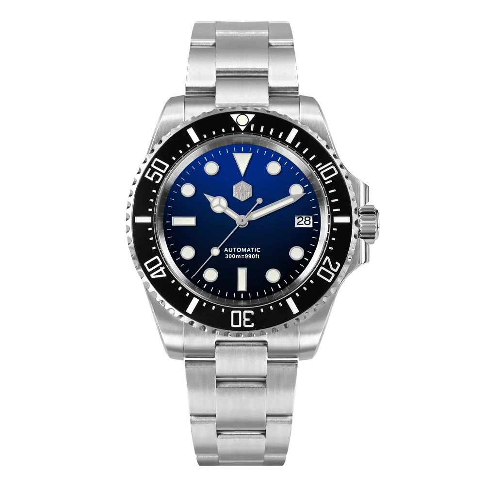 San Martin 39mm Men Dive Watch Enamel Dial  SN0111 San Martin Watch San Martin Watch