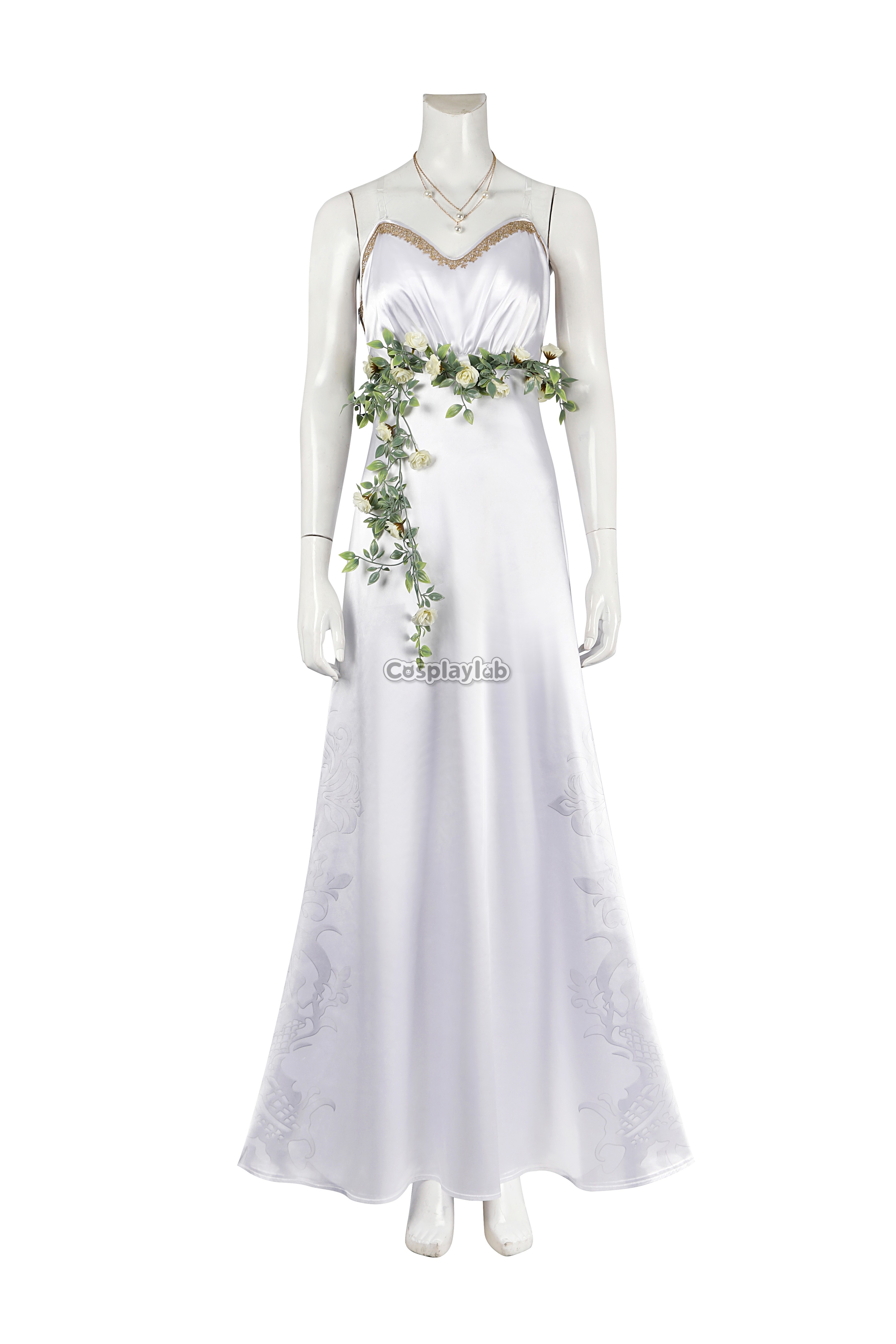 FF Aerith Solo Performance Cosplay Costume