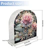 (US Only)Flowers DIY Diamond Painting Napkin Holder Kit Unique Gift for Friends Family