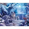 (60*50cm)Wolf - Full Square Drill Diamond Painting
