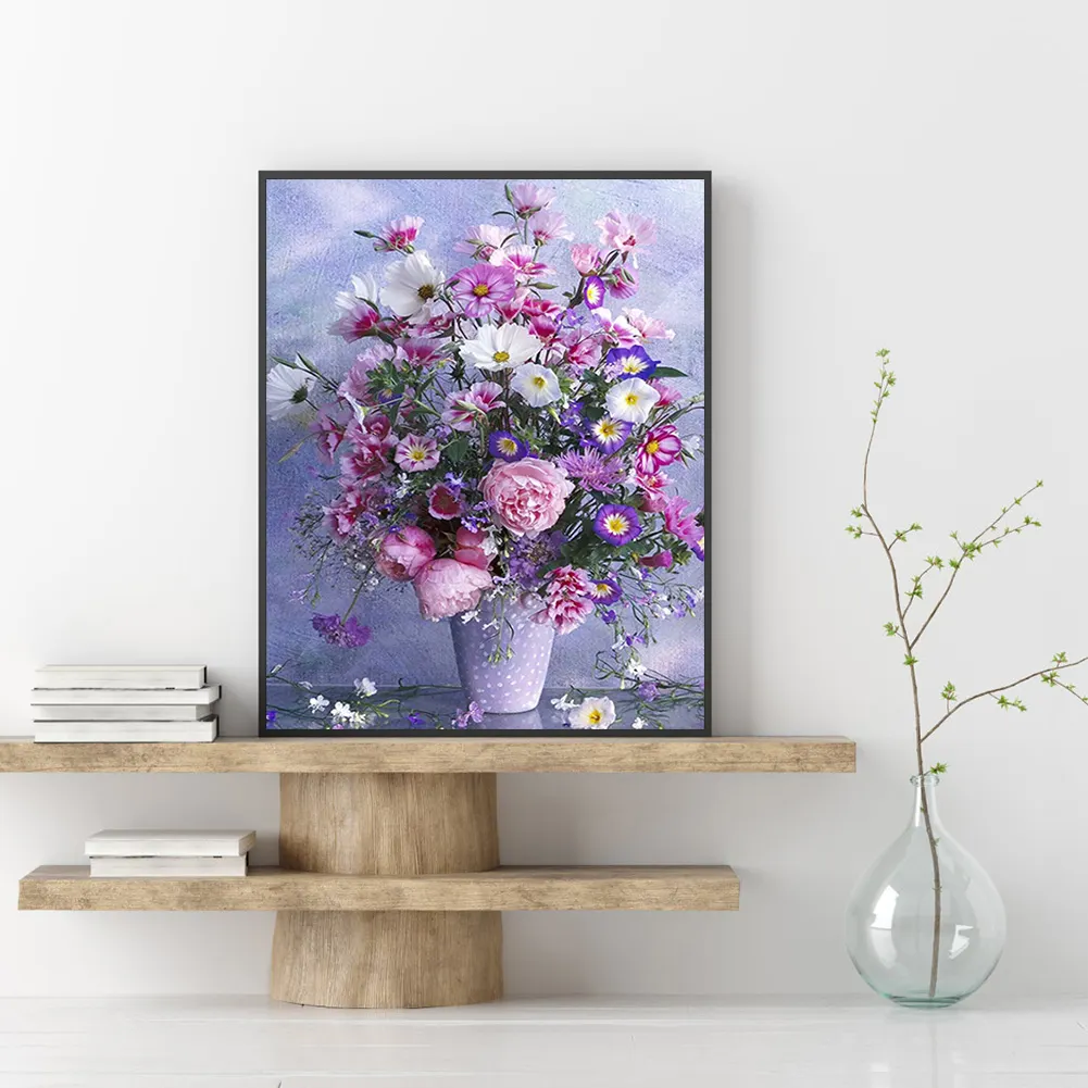 Diamond Painting - Full Round Drill - Flower(30*40cm)