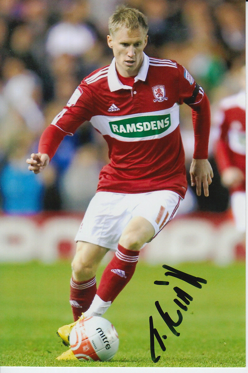 MIDDLESBROUGH HAND SIGNED TARMO KINK 6X4 Photo Poster painting 1.