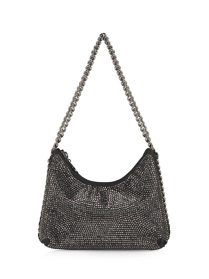 Stella McCartney Mini Falabella Crystal Shoulder Bag