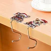 2Pcs DIY Xmas Puppy Diamond Painting Countertop Hooks