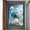(Big Size)Flower - 11CT Stamped Cross Stitch - 40*60cm - Flower