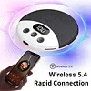Under Pillow Speaker HiFi Sound White Noise Digital Display Long Battery Life Mini Sleeping BT Speaker for Side Sleepers Bedroom Travel