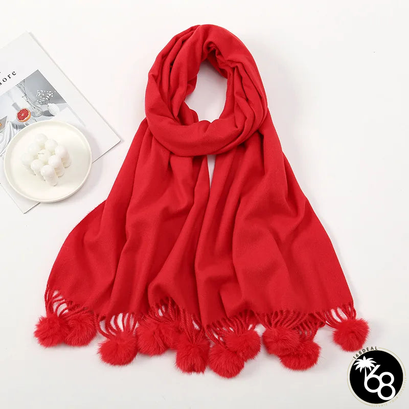 Women's Arabian Polyester Head Wrap Solid Pattern Elegant Hijabs | 168DEAL