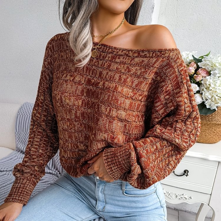 Casual Loose Sweater - Shop Trendy Women's Clothing | LoverChic