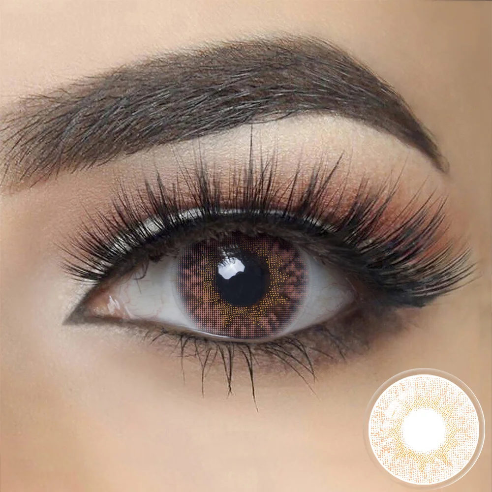 Extra CAPPUCCINO Colored Contact Lenses