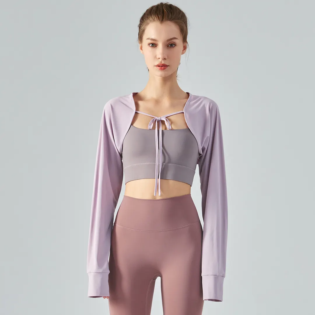 Buy Pink Purple different colors and types of long sleeve sun-protective shawl lightweight thin outer cardigan shirt on Hergymclothing