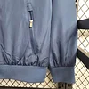 2023/2024 Paris Saint-Germain Windbreaker(Grey-Light Blue)Football Shirt 1:1 Thai Quality