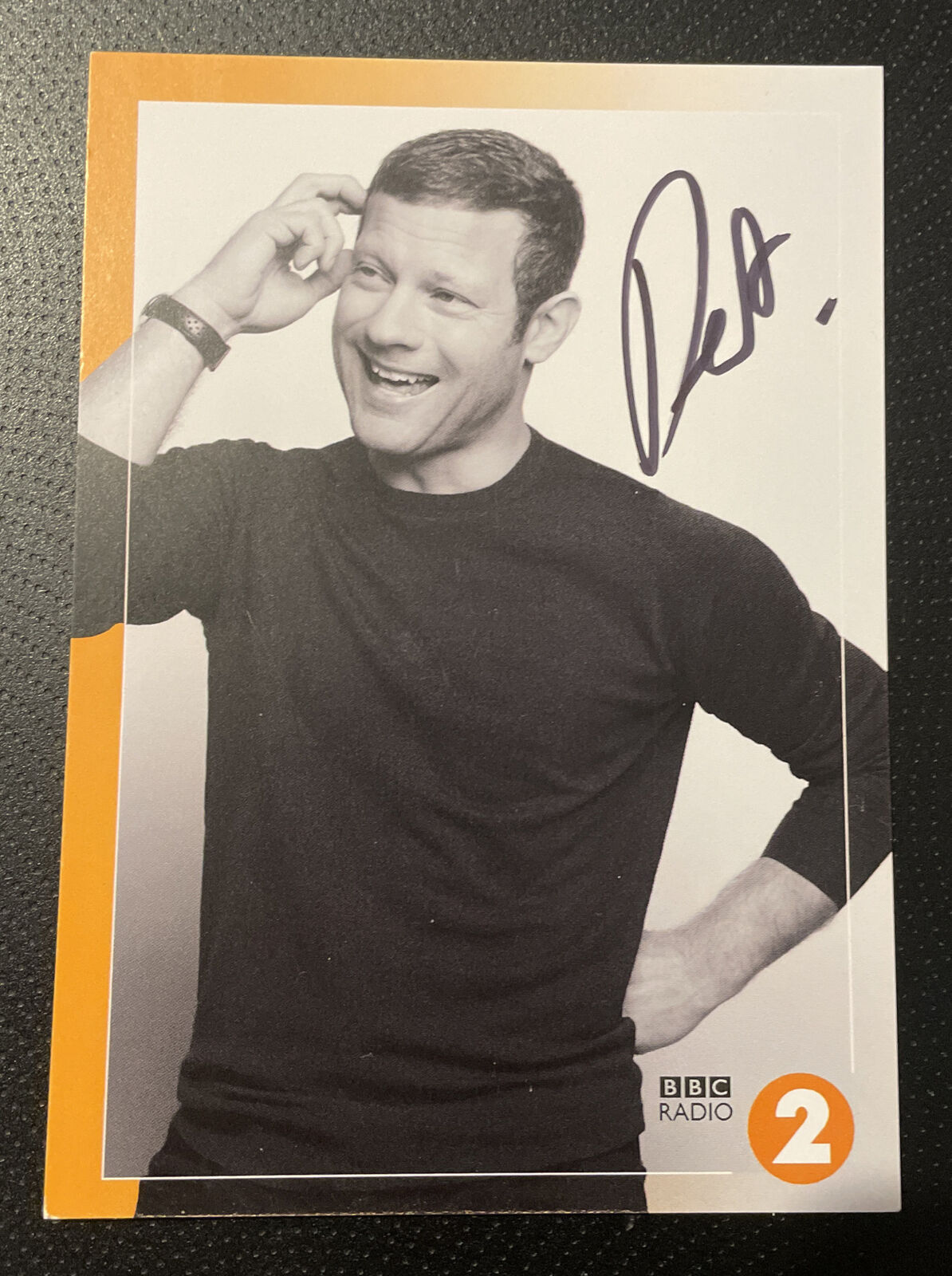 Dermot O’Leary Hand Signed 6x4 Photo Poster painting Autograph X Factor Big Brother BBC Radio 2