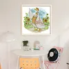 Duck-14CT Stamped Cross Stitch 38*36cm/14.96*14.17in tapestrymarket