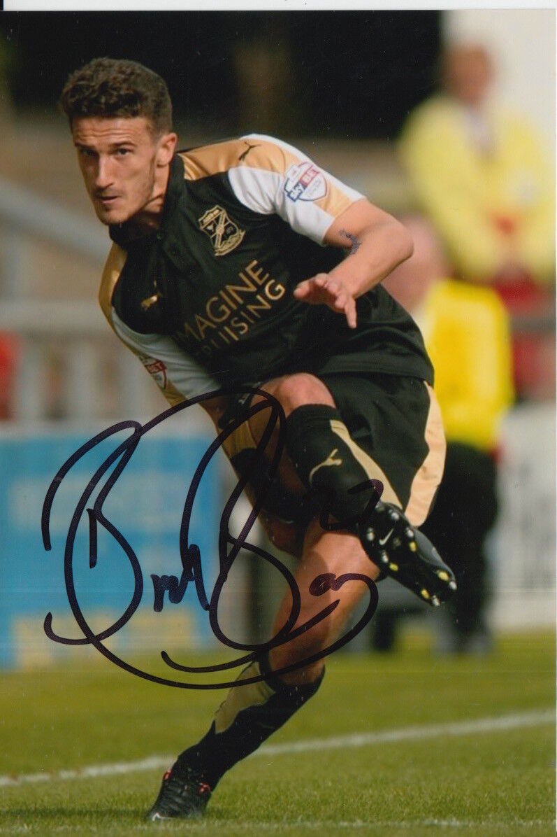 SWINDON TOWN HAND SIGNED BRADLEY BARRY 6X4 Photo Poster painting 1.