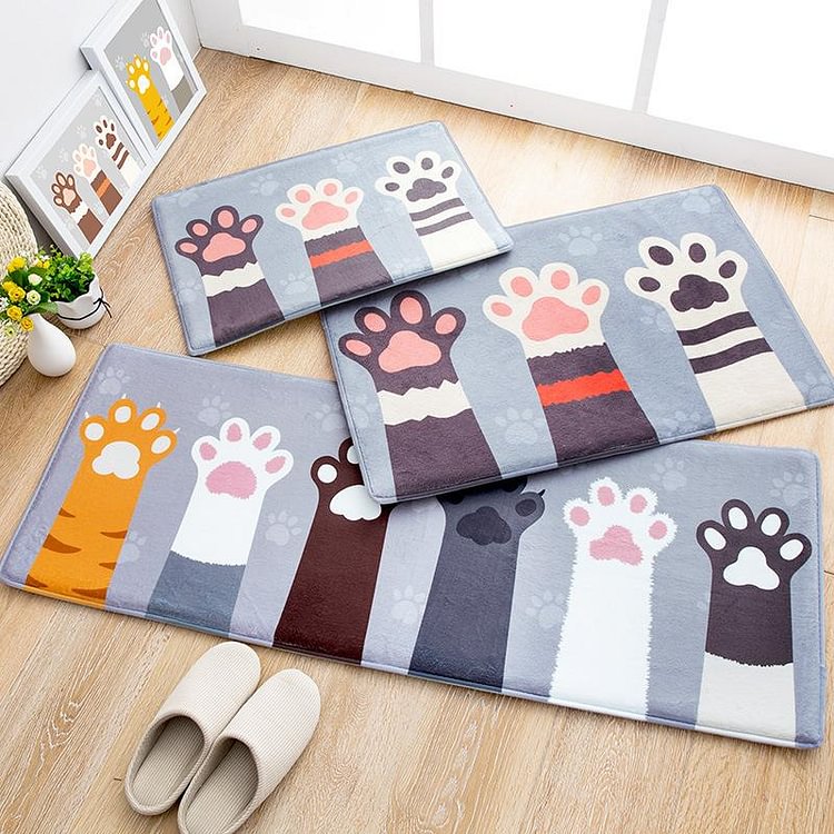 Cartoon Flannel Pet Carpet