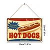 Hot Dog - Wooden Signs(8*12Inch/12*16Inch)